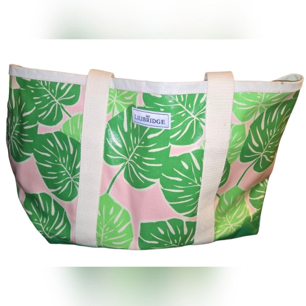 Lilibridge Forevermore Pink Monstera Bag